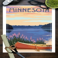 Минесота, кану и езеро