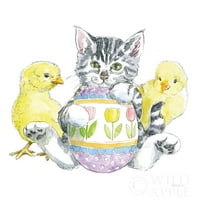 Великденски котета v Печат на плакат от Бет Гроув