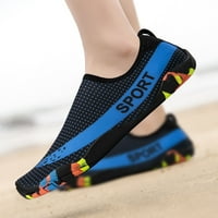 YesBay чифт водни обувки плъзгане на антиплъзгащи се еластични топ линии мрежи с нисък отгоре защитни жени мъже Бързо сух плувни плажни обувки Плажни аксесоари