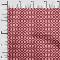 OneOone Viscose Chiffon Fabric Diamond Geometric Fabric отпечатъци по двор широк
