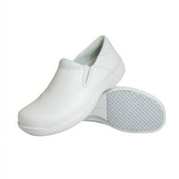 Мъжки кожени работни обувки, бяла - с размер 10.5