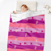 Винтидж флорални хвърляния одеяло с калъф за възглавница за диван диван офис ултра меки удобни хвърляния одеяло за подарък за майчин ден за жена жени