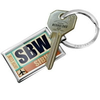 Keychain Airportcode SBW Sibu