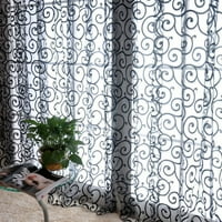 Здравей, фантазия нов тюл voile врати шал за ватации на драпи чисти завеси за прозорци
