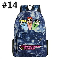 Сладко The PowerPuff Girls Fashion Backpack for Girls Travel Gampack Gift Gift