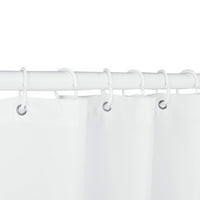 Модерна простота душ завеси Европейски стил бели къщи 3d печат Баня Дом декор водоустойчив полиестер плат плат завеса