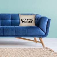 Моден Ричмънд, Вирджиния със звезди Декоративно спално бельо хвърляне на възглавница с калъф с вложка
