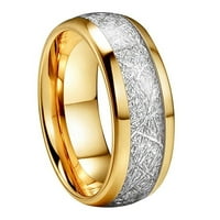 Feledorashia Rings for Women Mather's Day Gifts Fashion двойка пръстен бижута Мъжки стоманен титай пръстен Жени скъпоценни пръстени