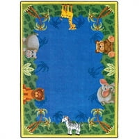 Joy Carpets 1579d Приятели на джунглата ft. In. Ft. In.