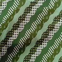 OneOone Cotton Cambric Olive Green Fabric Packwork Craft Projects Decor Fabric Printed от двора широк