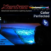 Xentec 10000K Xenon HID комплект за Nissan Titan 2004- Фара на ниската лъча Супер тънък цифров HID светлини за преобразуване