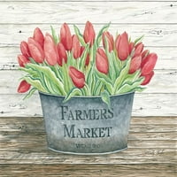 Пазарен фермерски пазар за печат на плакати от Синди Джейкъбс