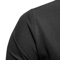 Softmallow Men Tops Embroidery Slim Fit Дълги ръкав Turndown Colorblock Блуза Небрежна риза Мъжки изстрел