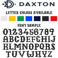 Daxton Classic Snapback Flat Bill Visor Vintage персонализиран номер Писмо шапка, черна шапка, буква h
