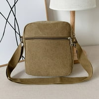 Keusn Fashion Leisure Неутрален плътна цветна чанта за раменна чанта Учебна чанта Учебна чанта