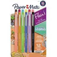 Newell Brands Paper Mate Flair Sment Pens - Средна точка на писалка Размер на точката - Мастило с многоцветна вода - всеки