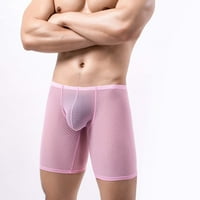 Мъжки къси панталони мрежести разхлабени къси панталони бельо покрийте боксерски стволове