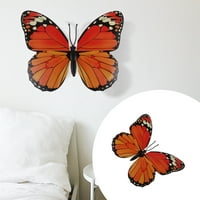 Хемотон домашни пеперуди декор магнит дизайн къща украшение с един слой пеперуди