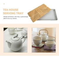 Японски стил чай табла правоъгълен чай притежател чай къща сервиране на тава