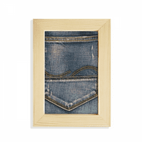 Джобен деним Жан Каубой подплата текстил на работния плот дисплей снимка снимка картина изкуство рисуване