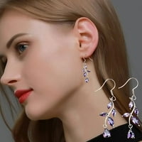 Chaolei Fashion Stud Drop Dangle обеци комплект за жени момичета елегантни жени парти шоу темперамент деликатен пълен диамантен циркон обеци