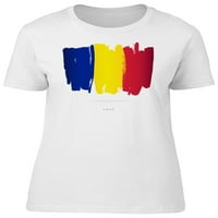 Боя на знамето на тениската на Чад мъже -Маг от Shutterstock, мъжки големи