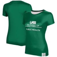 Тениска за обществено здраве на зелените UAB Blazers