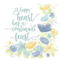 Kellys Garden VII-Happy Heart Poster Print от Tara Reed RB14705TR